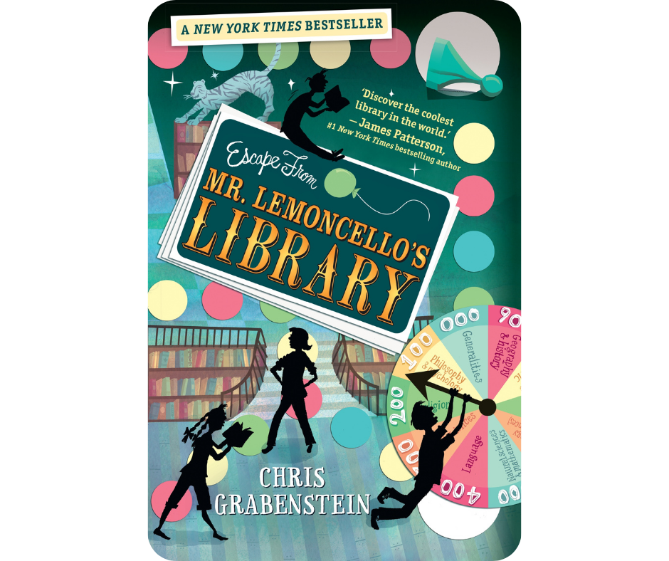 “Escape from Mr. Lemoncello’s Library” by Chris Grabenstein